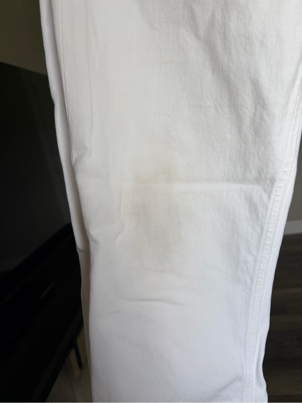Agolde Riley Cropped White Jeans - Picture 9 of 10